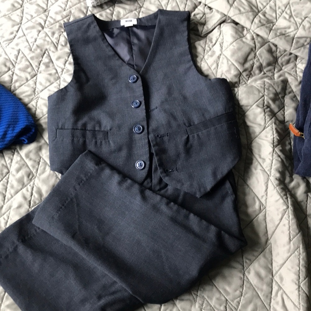 Janie and jack vest and pants